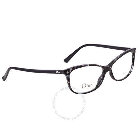 Dior Rectangular Ladies Eyeglasses CD3271 0LBT 53